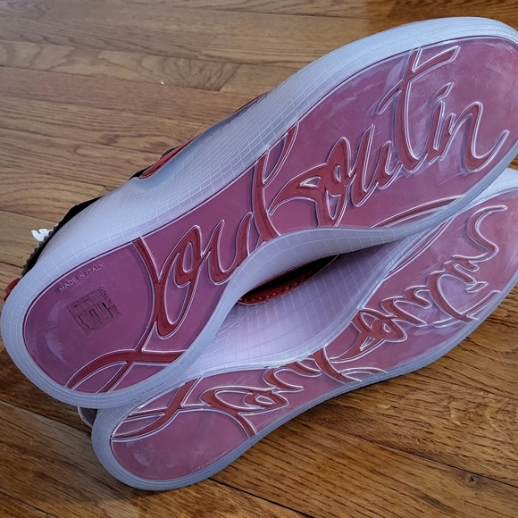 Authentic Christian Louboutin CL Paris Sneakers – Red Bottom Luxury - Picture 3 of 12